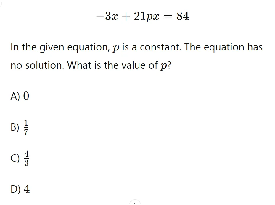 single variable equation 1