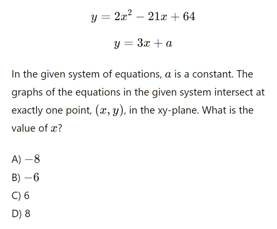  image for linear system of equation 1 question 2