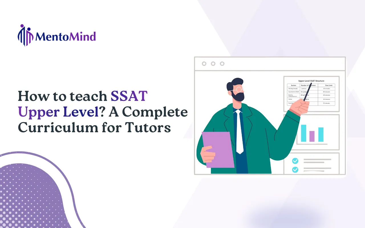 How to teach SSAT Upper Level